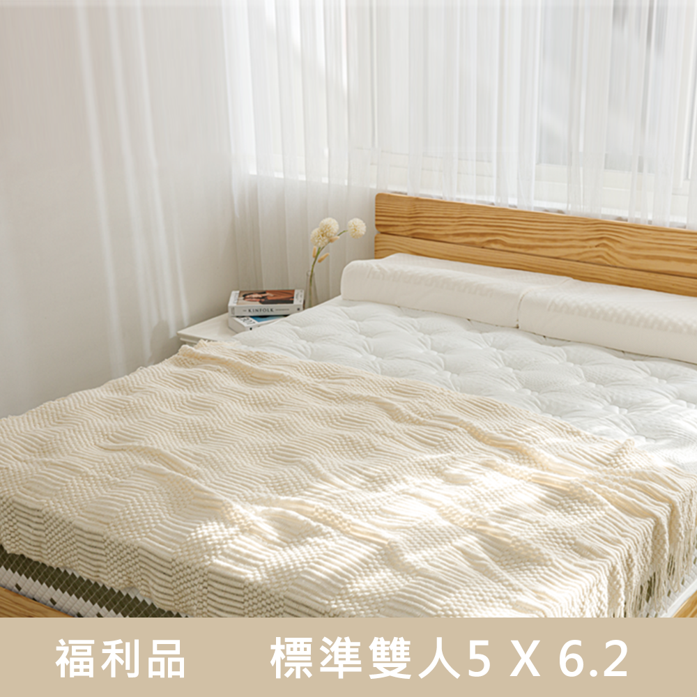 『福利品』5尺漫慢雲朵床｜偏軟躺感｜涼感極凍紗
